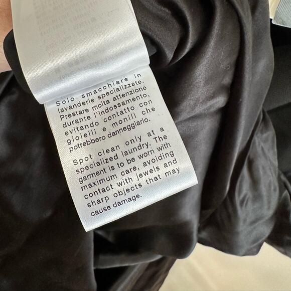 Gucci black wool-crepe gown-damaged - Picture 12 of 16